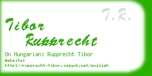 tibor rupprecht business card